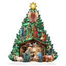 Nativity, Wise Men & Angel Christmas Tree Yard Decor