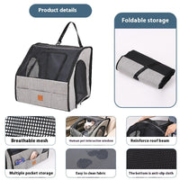 Vehicle Pet Kennel: Portable & Foldable