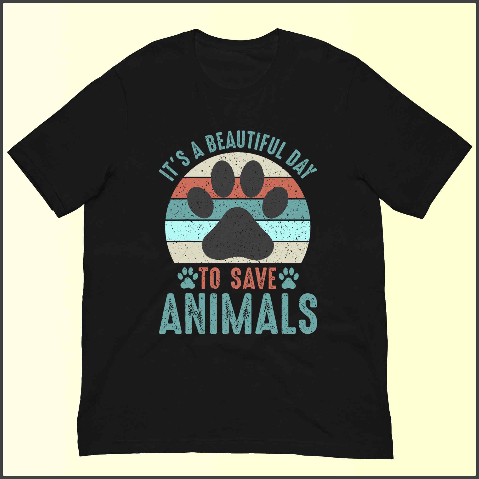 It's a Beautiful Day to Save Animals Unisex T-shirt