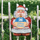 Traditional Merry Christmas Santa Claus Door Hanger