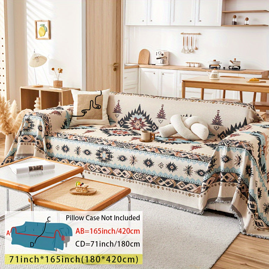 Extra Large Sofa Cover – Stretchable Furniture Protector