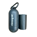 bamboo poop bag dispenser + compostable roll by rōmng
