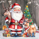Santa & Reindeer Outdoor Decor