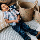 Bright Bits Jute Basket