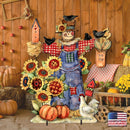 Bethany Scarecrow Halloween Outdoor Decor by Susan Winget - Thanksgiving Halloween Decor - 8471201F-SW
