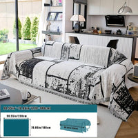 Luxury Pet Cover for Leather Sofa, Non-Slip & Machine Washable