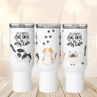 I'm a Pretty Big Deal to My Cat Travel Mug