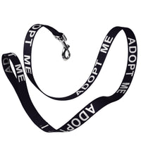 Reflective Nylon Dog Leash: ESA, Service Dog, Adopt Me, Do Not Pet, Therapy Dog