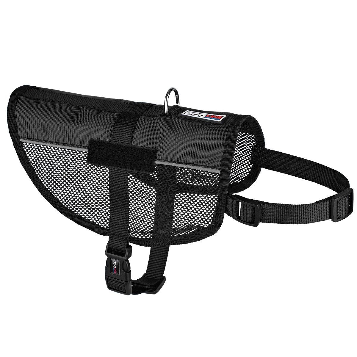 MaxAire Mesh Dog Vest Harness - 2 Hook & Loop Patch Fasteners