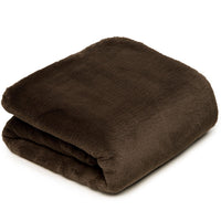 Mink Black Blanket