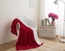 Lovely Hearts Dreamy Soft Plush Sherpa Blanket
