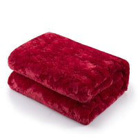 Lovely Hearts Dreamy Soft Plush Sherpa Blanket