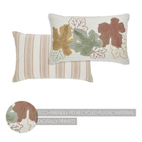 Bountiful Leaves Autumn Throw Pillow
