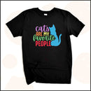 Cats are My Favorite People Unisex Youth T-shirt