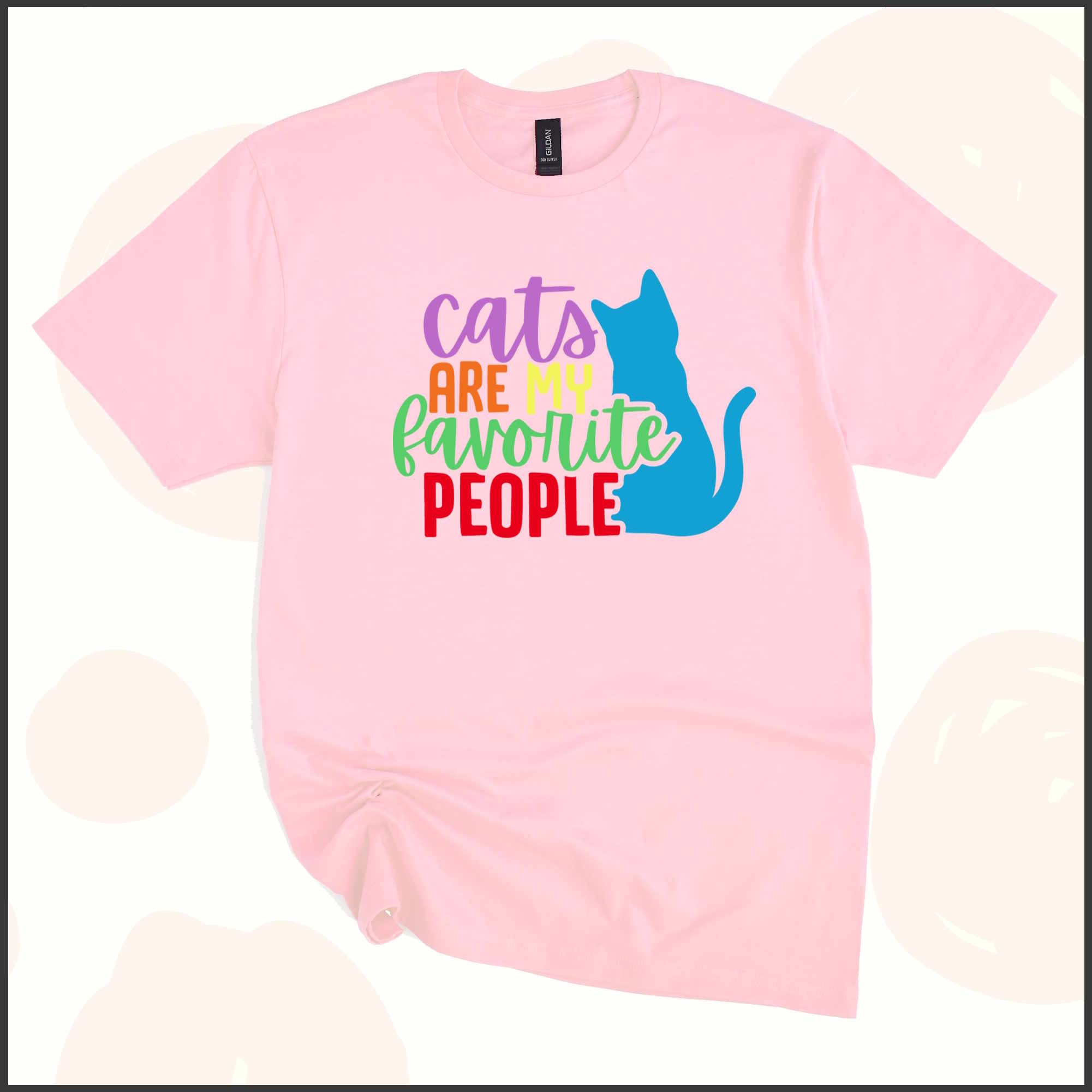 Cats are My Favorite People Unisex Youth T-shirt