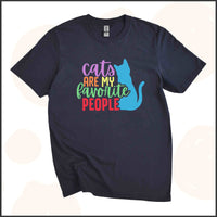 Cats are My Favorite People Unisex Youth T-shirt