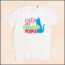 Cats are My Favorite People Unisex Youth T-shirt