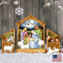 O Come Let Us Adore Him Nativity Scene Lawn Art