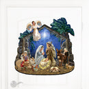 Nativity with Angel Holiday Door Decor