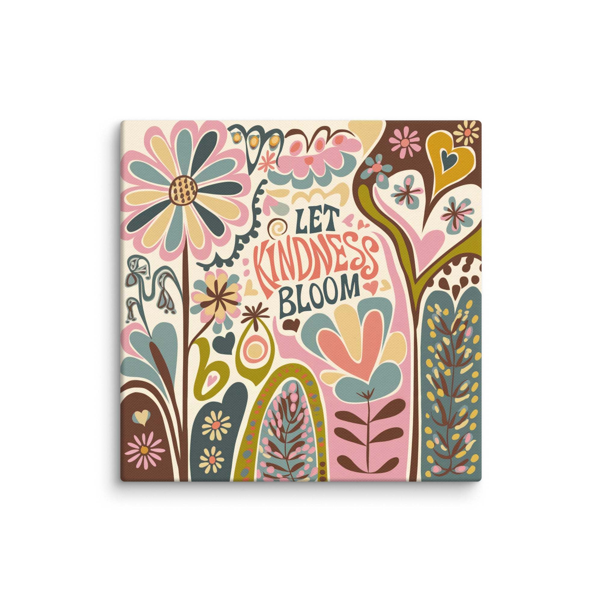 Let Kindness Bloom Wall Art