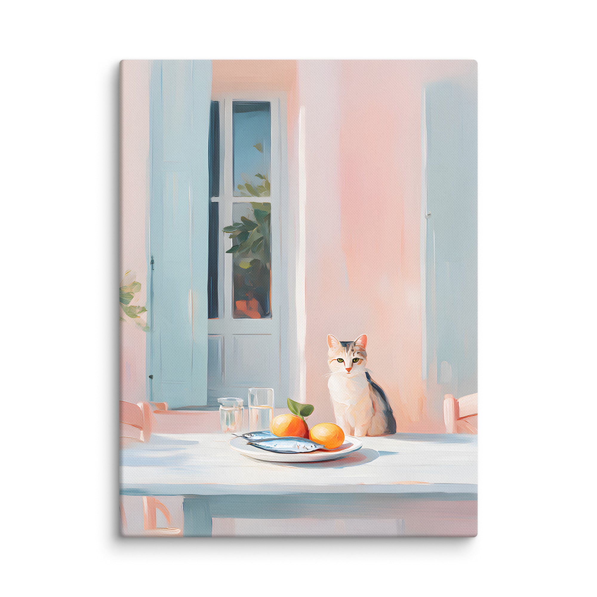 Sitting Pretty - Cat Wall Art