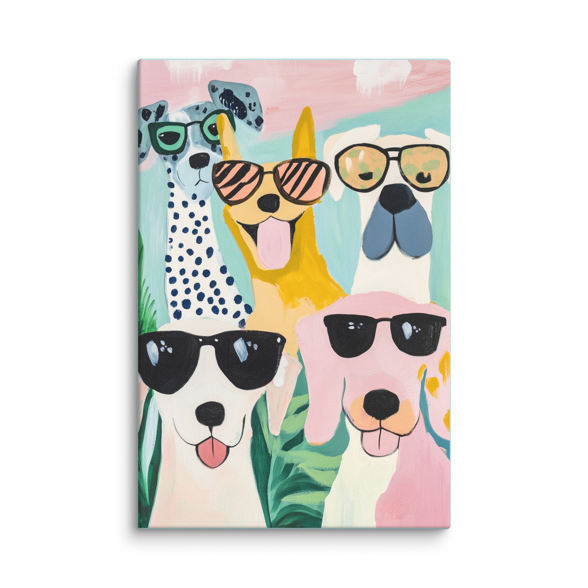 My Dog Posse Wall Art