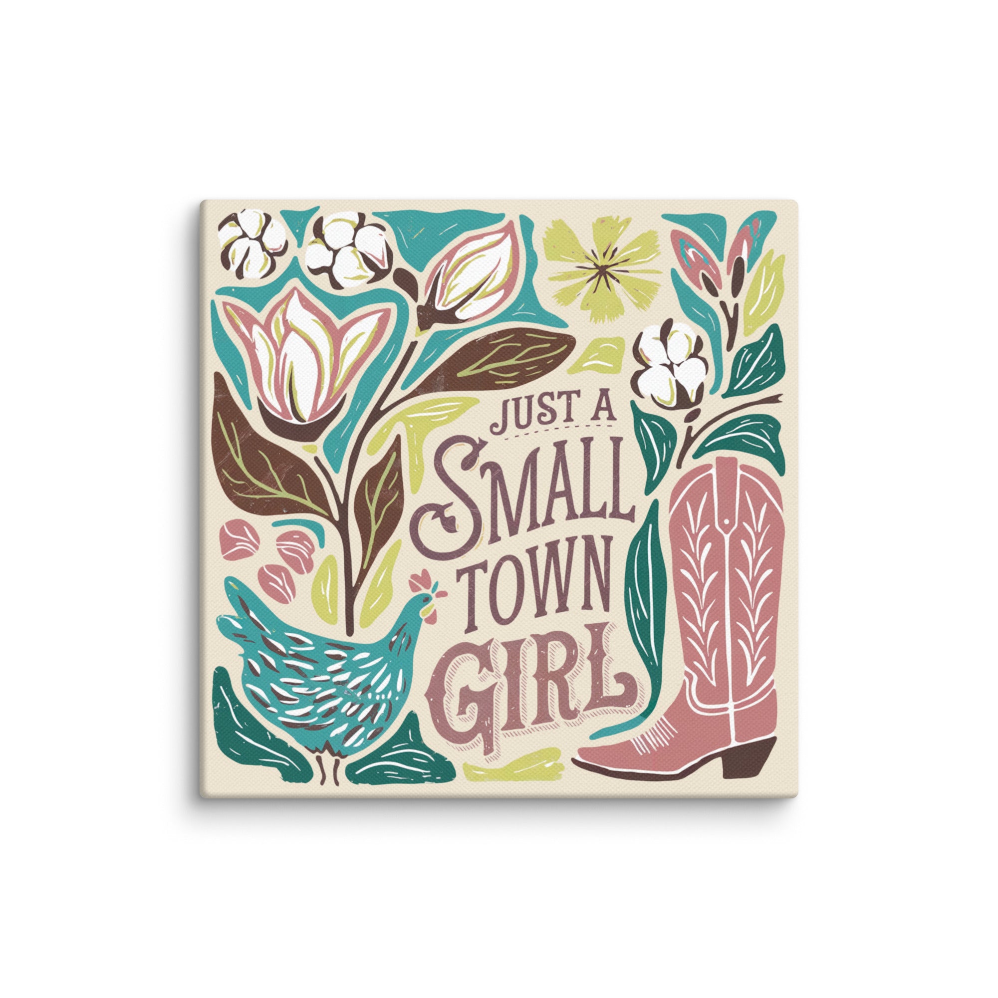 Just a Small Town Girl Wall Art