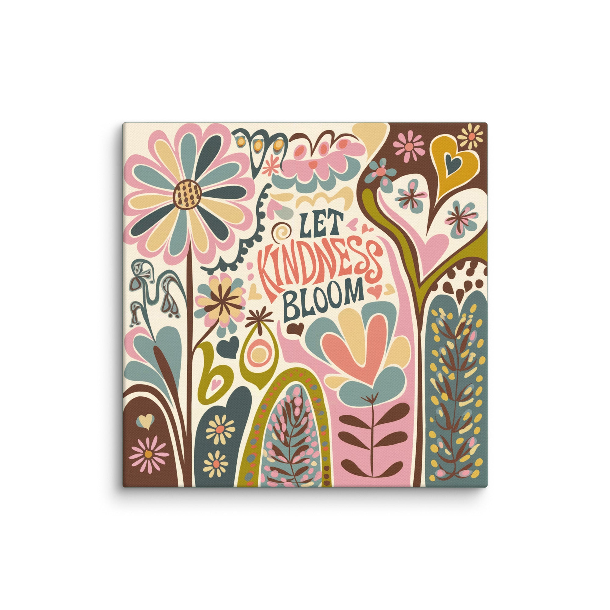 Let Kindness Bloom Wall Art