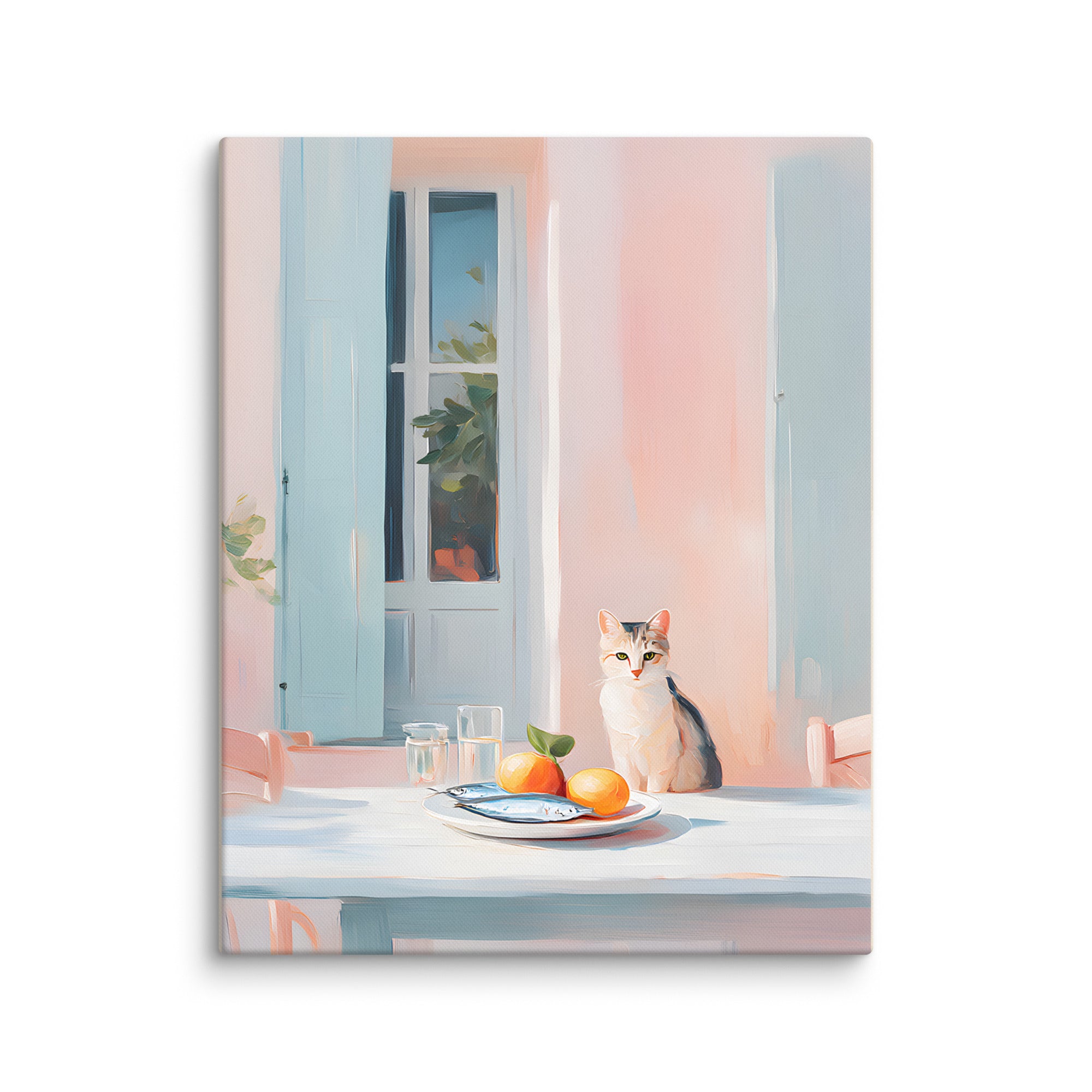 Sitting Pretty - Cat Wall Art