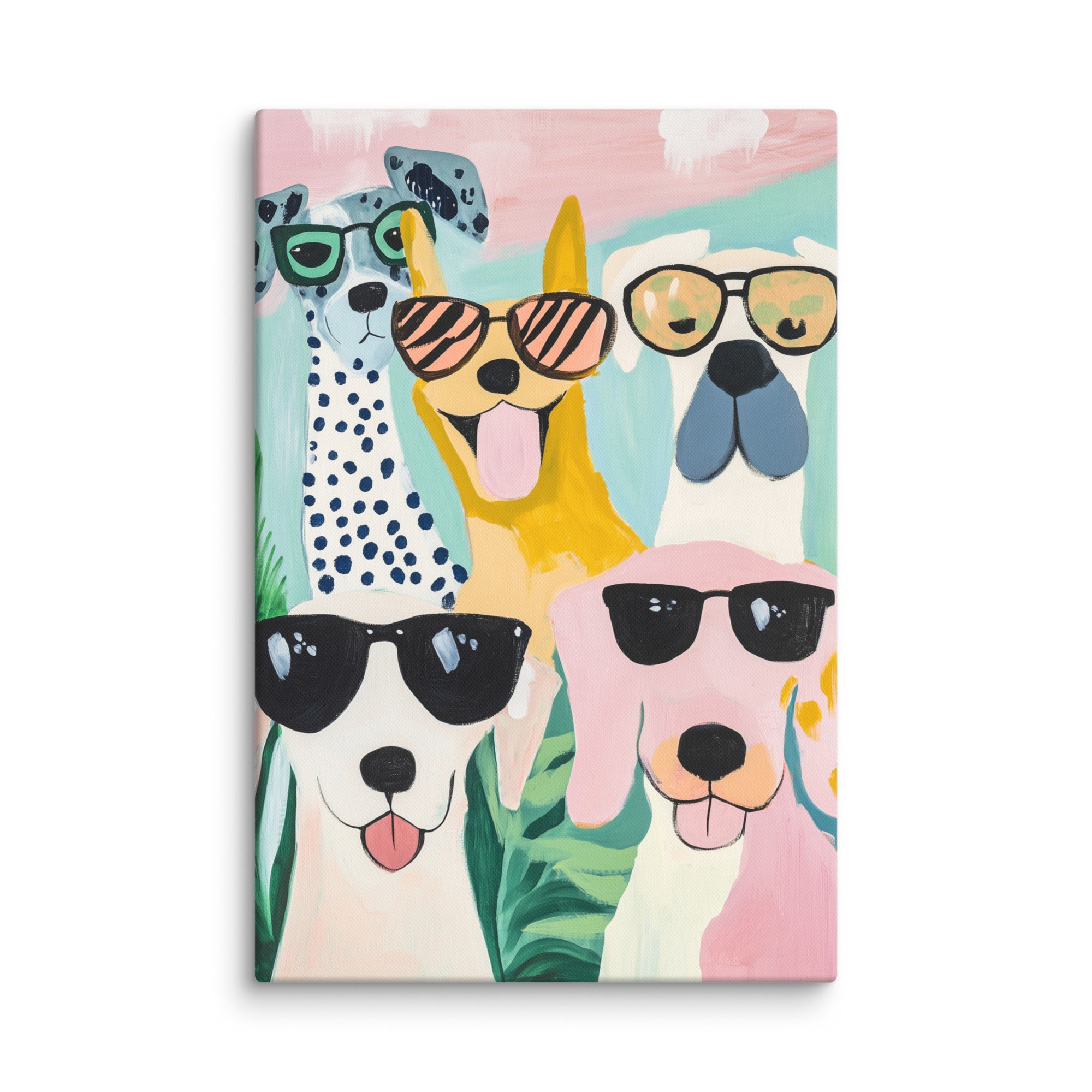 My Dog Posse Wall Art