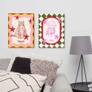 Hand drawn Custom Pet Art - Fun, Colorful & Unique - Canvas Wall Art