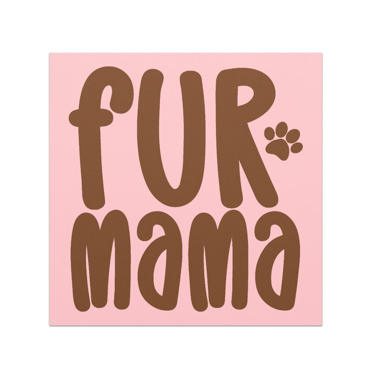 Fur Mama Car Magnet