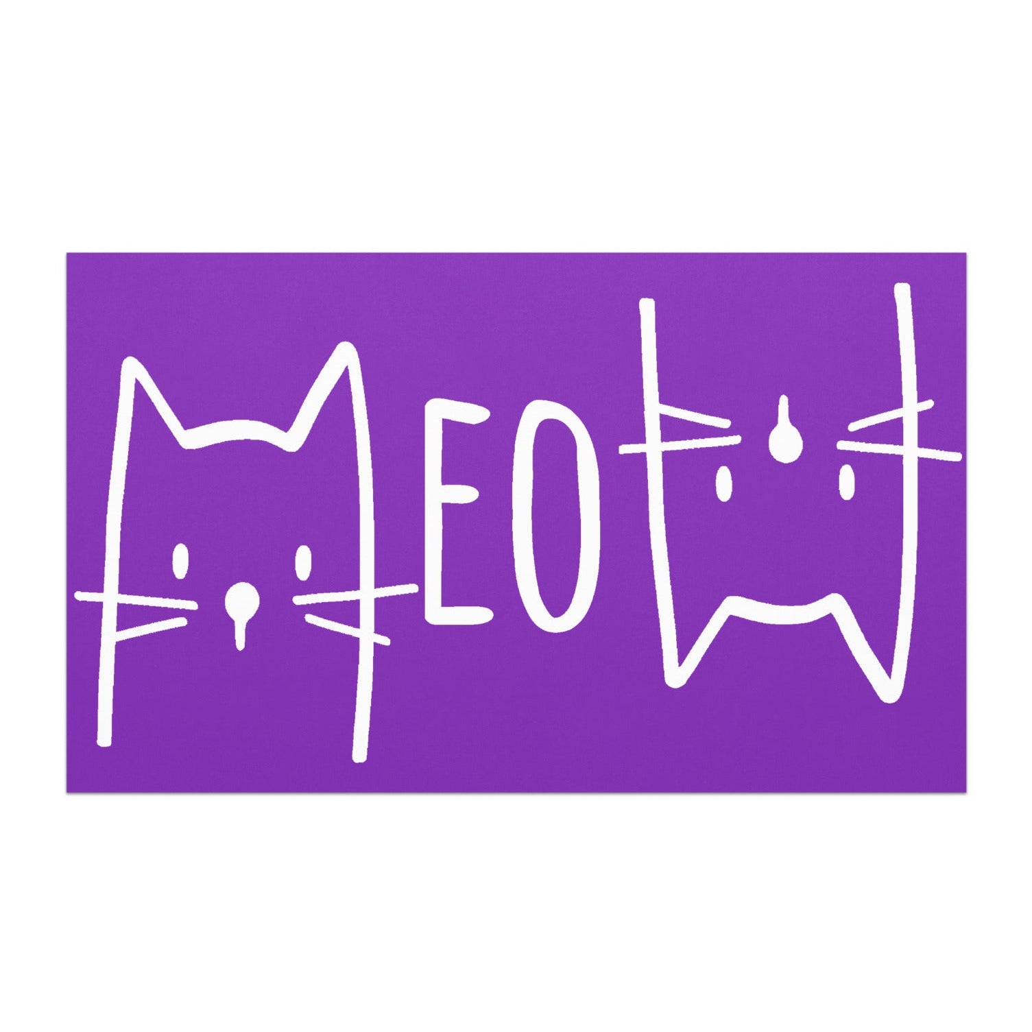 Meow Car Magnet