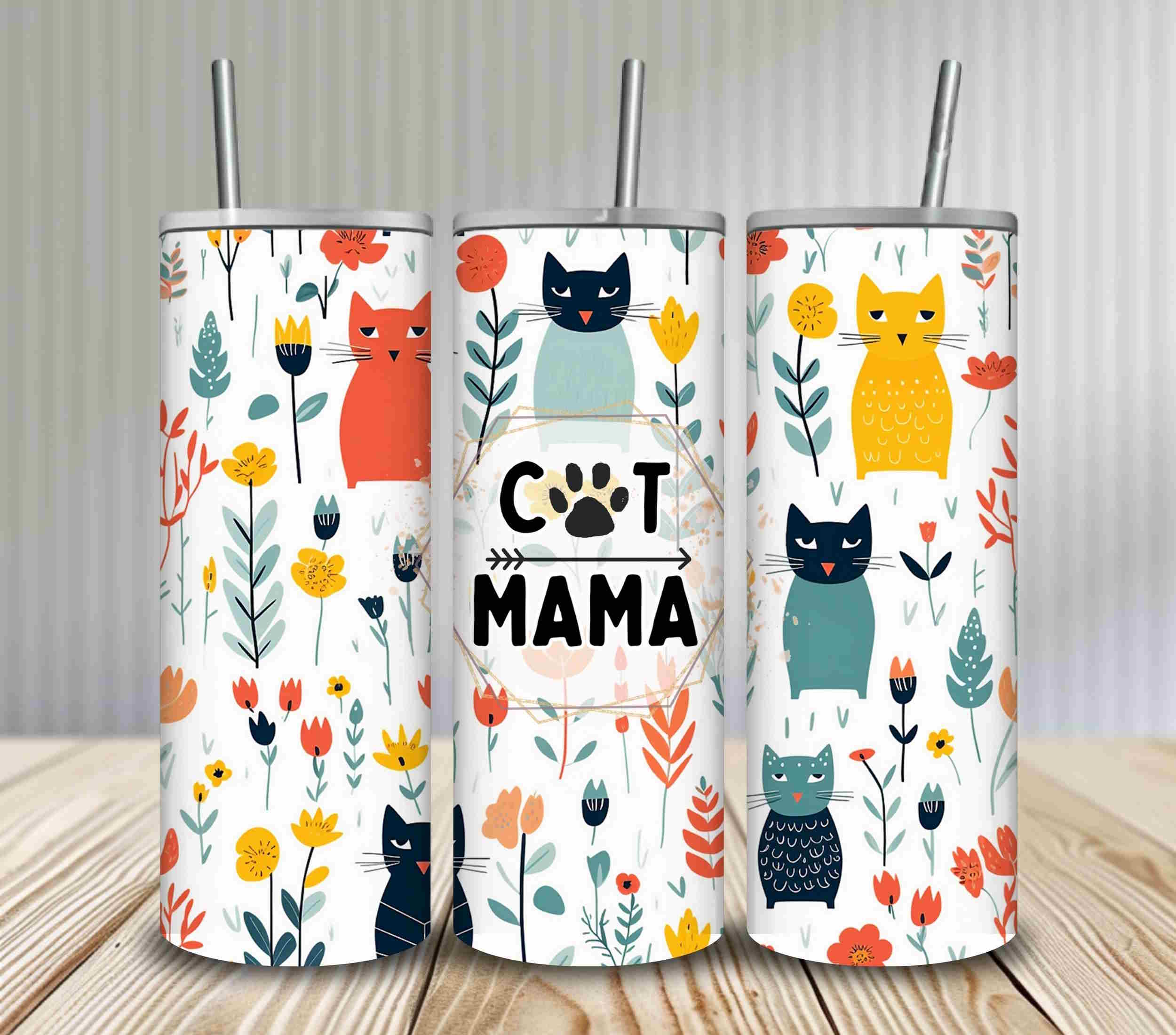Cat Mama Tumbler