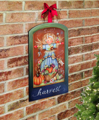 Thankful Harvest Fall Door Decor