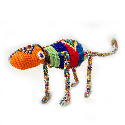 African Beaded Animal Sculptures