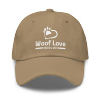 Woof Love Rescue Baseball/Dad Hat