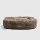 Mocha Cloud Donut Dog Bed by Jax & Bones