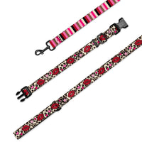 Kisses Dog Collar & Leash