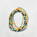 Confetti Seed Bead Bracelets - Set of 6
