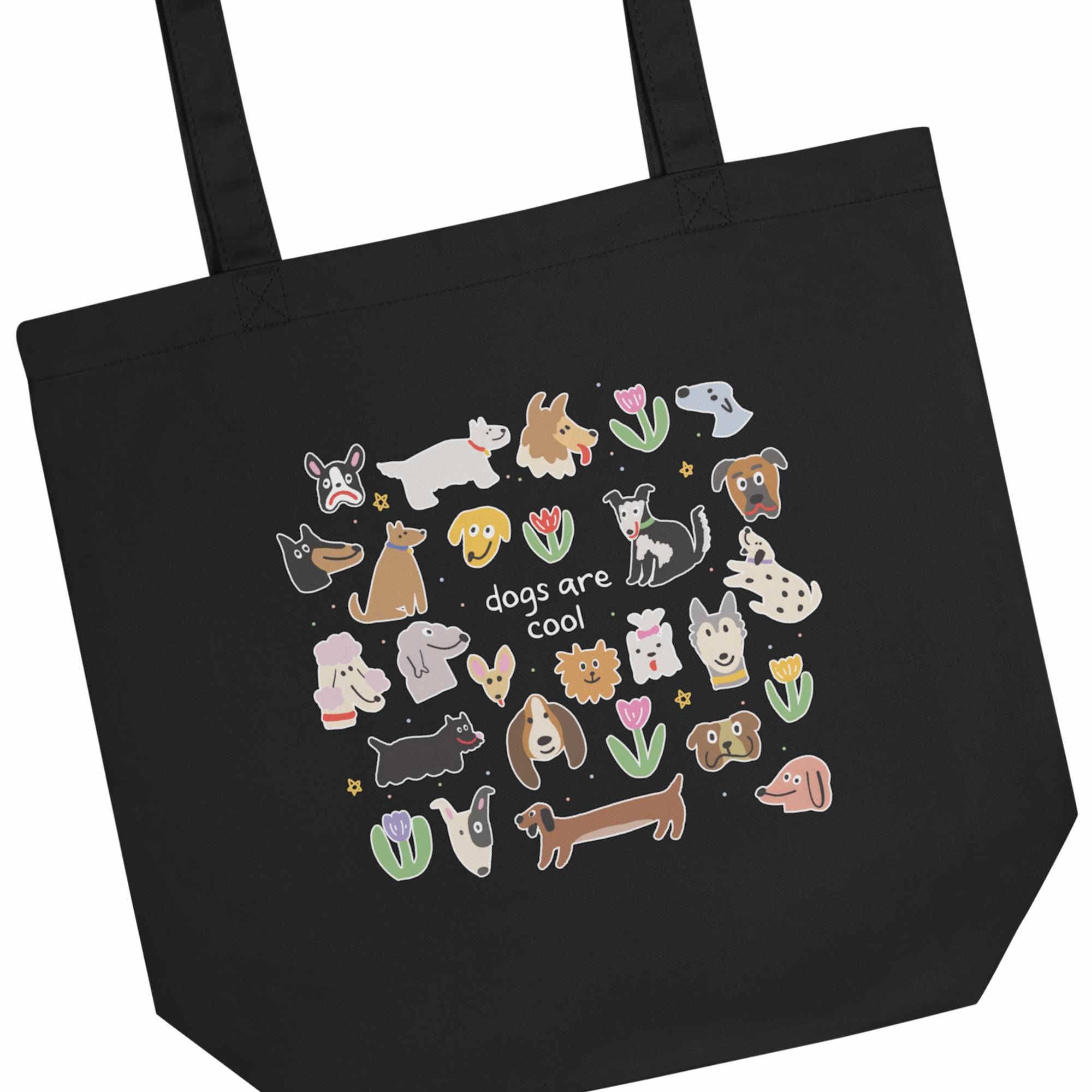 Dogs are Cool Eco-friendly Tote Bag