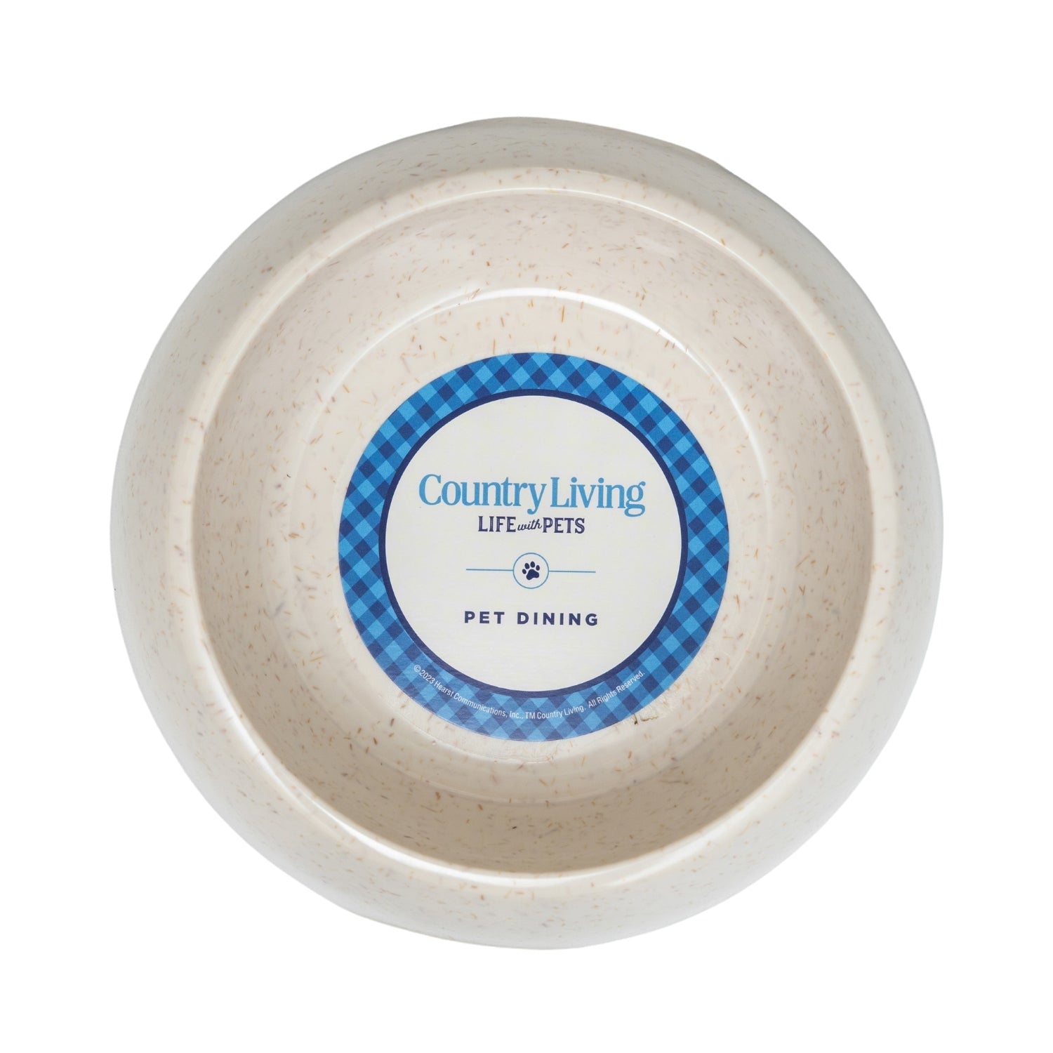 Eco-friendly Dog Bowl Set - White Swan