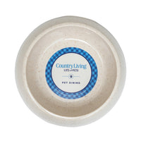 Eco-friendly Dog Bowl Set - White Swan