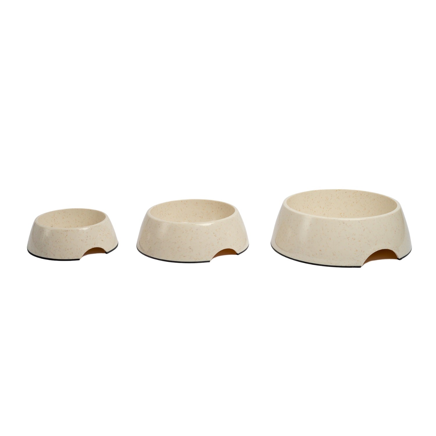 Eco-friendly Dog Bowl Set - White Swan