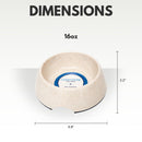 Eco-friendly Dog Bowl Set - White Swan