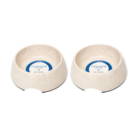 Eco-friendly Dog Bowl Set - White Swan