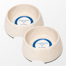 Eco-friendly Dog Bowl Set - White Swan