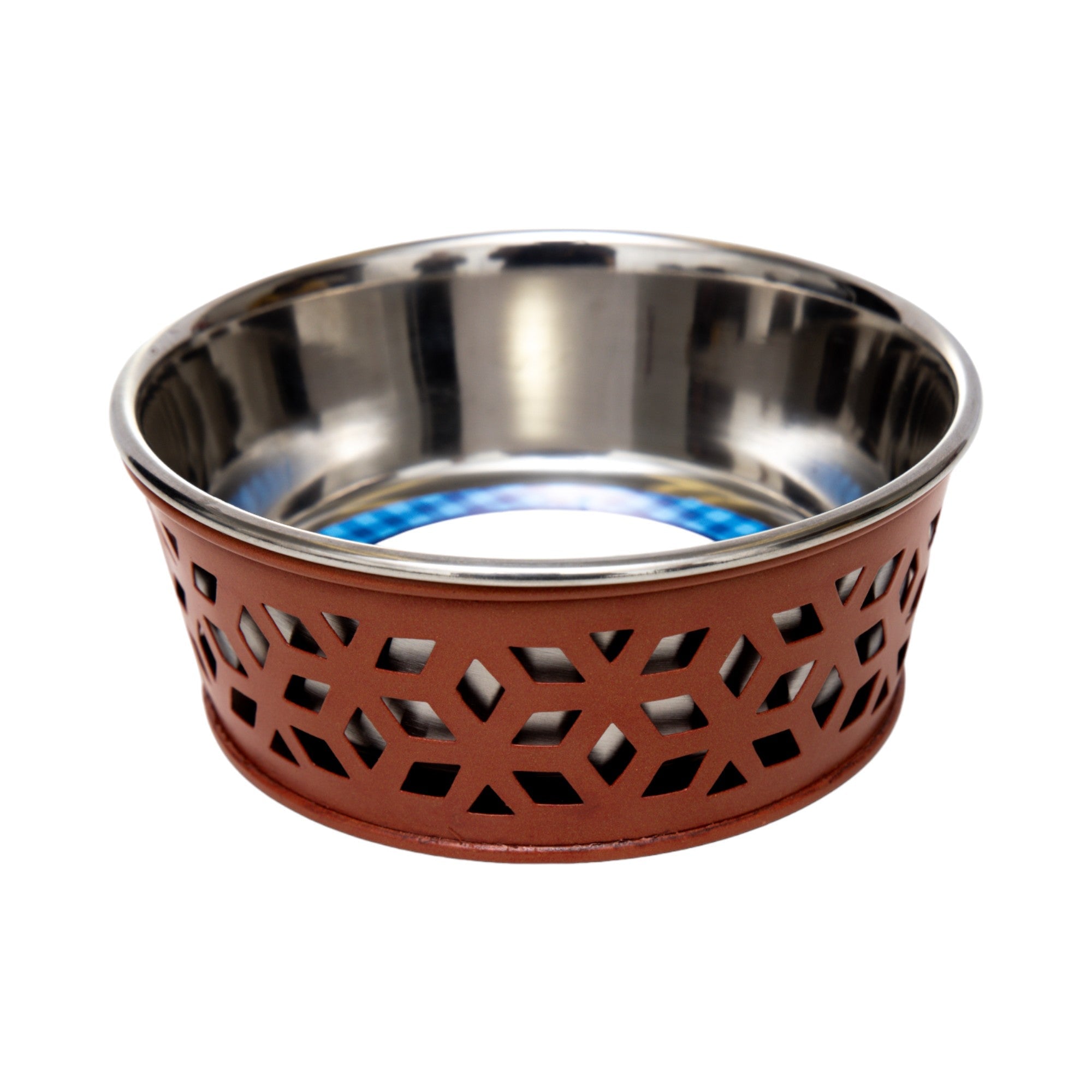 Farmhouse Dog Bowl Set in Stainless Steel