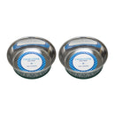 Farmhouse Dog Bowl Set in Stainless Steel
