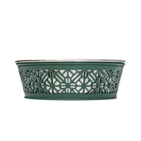 Farmhouse Dog Bowl Set in Stainless Steel